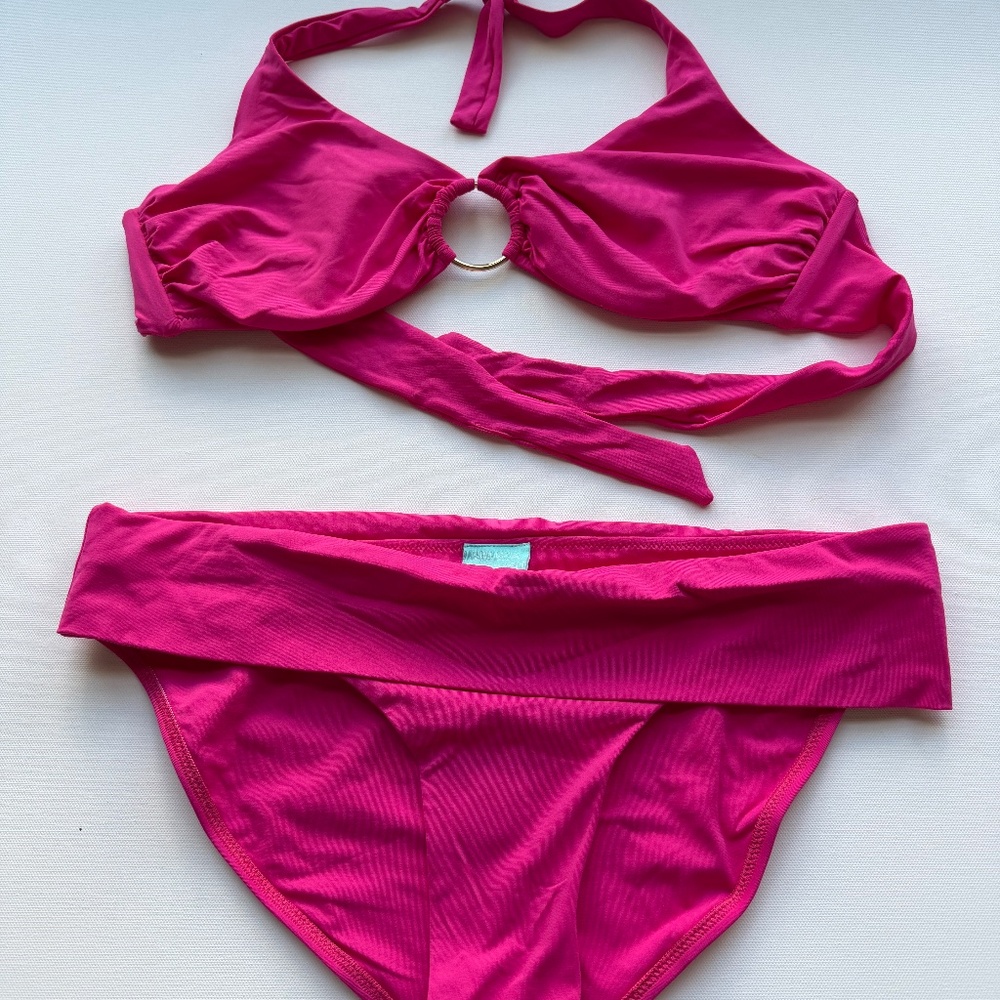 Melissa Odabash Brussels Bikini ~ Hot Pink